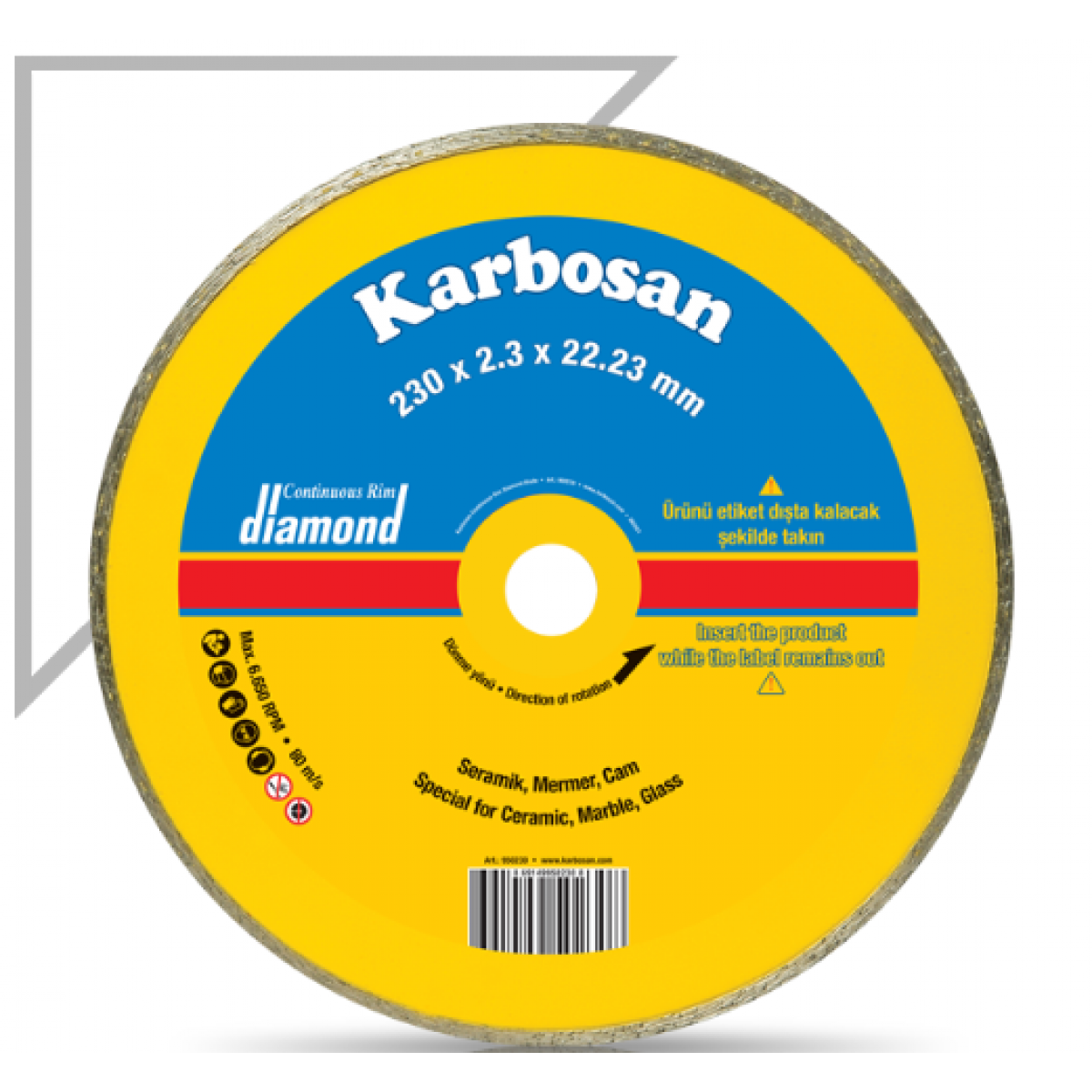 Sürekli Elmas Kesici Diskler