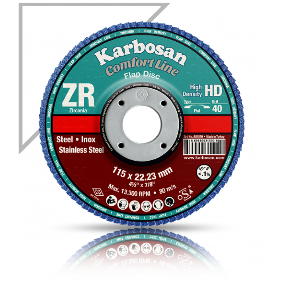 Comfort Line ZR HD Flap Diskler