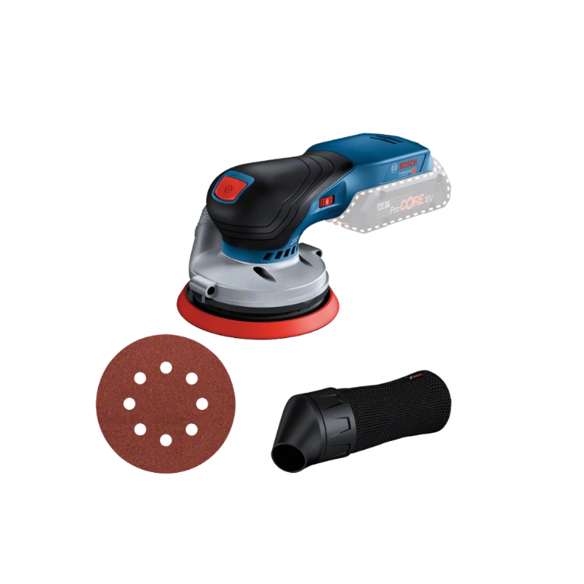 GEX 18V-125 PROFESSİONAL AKÜLÜ EKSANTRİK ZIMPARA