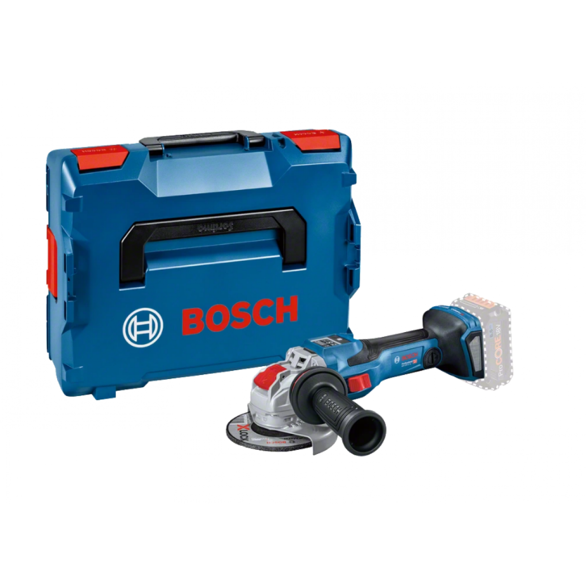 GWX 18V-15 SC PROFESSİONAL X-LOCK ÖZELLİKLİ AKÜLÜ TAŞLAMA MAKİNESİ BITURBO